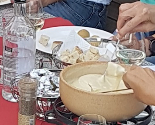 Fondue-Plausch, Raclette-Plausch in Twann am Bielersee